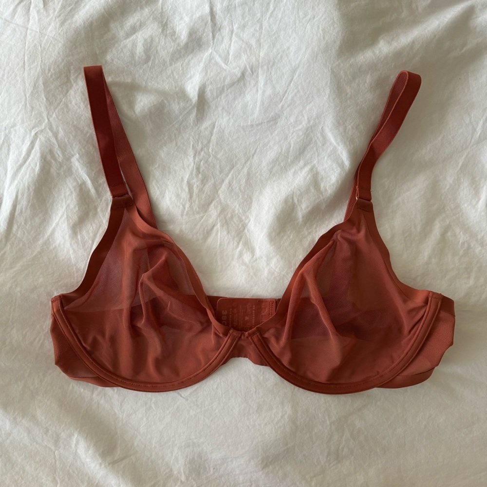 CUUP The Plunge Mesh Bra
